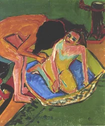 Marcella et Fränzi dans le studio
